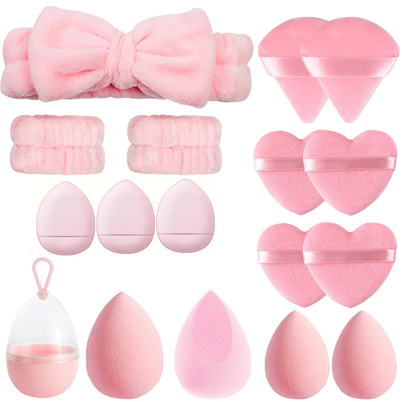 Beauty Makeup Blender - 17Pcs Makeup Sponge Blender Set Beauty