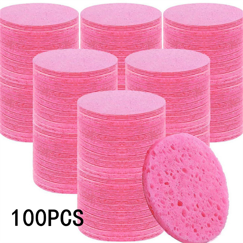 Beauty Makeup Blender - Reusable Round Facial Sponges Pad Set