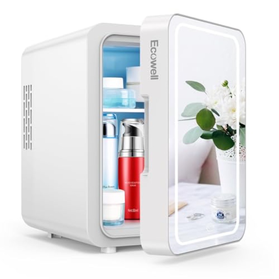 Beauty Makeup Fridge - Mini Skincare Fridge 4L/6Can with LED