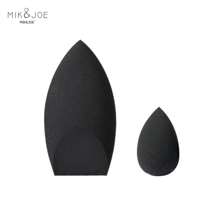 Beauty Makeup Blender - 2pcs Black Beauty Sponge Egg -
