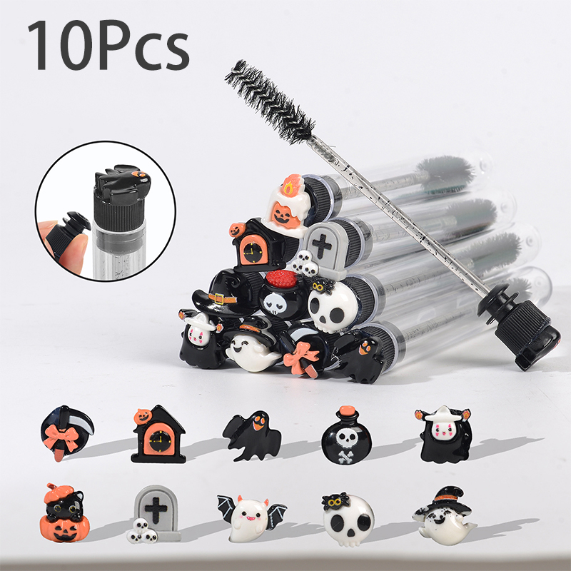 10Pcs Halloween Mascara Wands  - Beauty Halloween Makeup recension och pris
