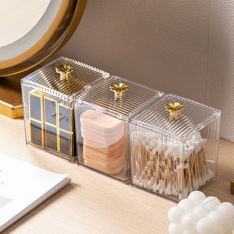 Storage Organizer Bathroom Jar - Beauty Makeup Blender recension och pris
