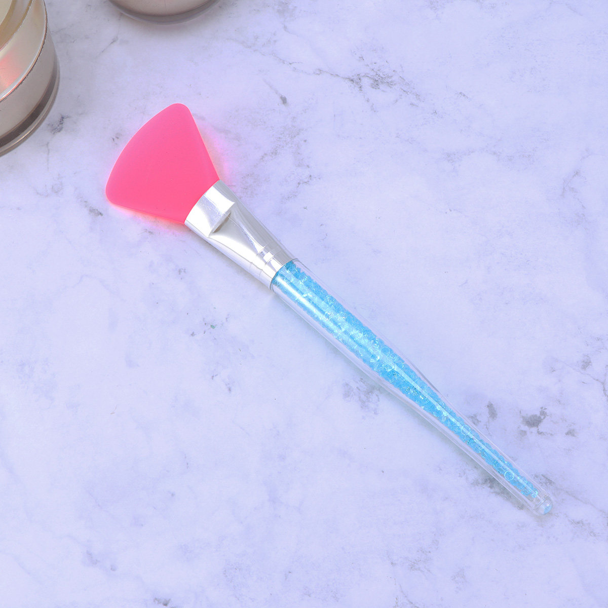 Silicone Face Mask Brush Blue  - Beauty Makeup Cream recension och pris