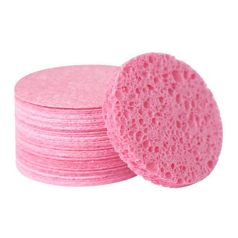 Reusable Round Facial Sponges  - Beauty Makeup Blender recension och pris