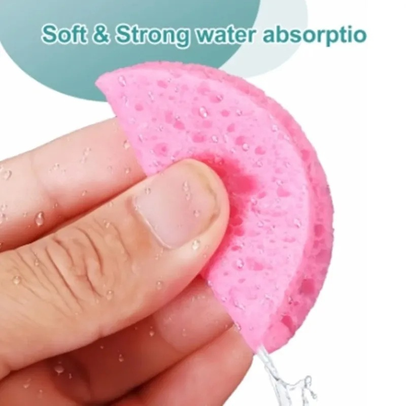 Reusable Round Facial Sponges  - Beauty Makeup Blender recension och pris