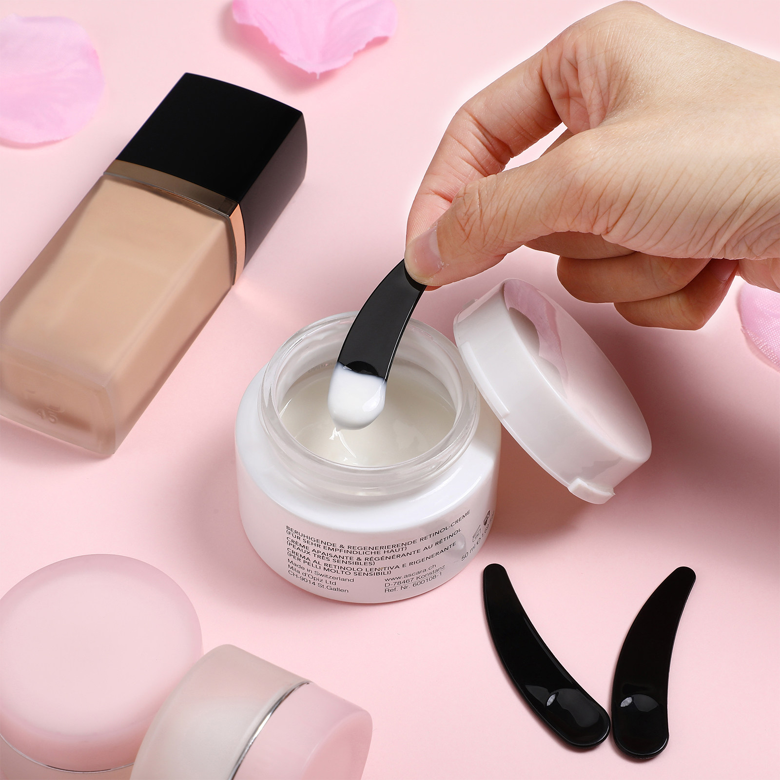 50Pcs Skincare Spatulas Face C - Beauty Makeup Cream recension och pris