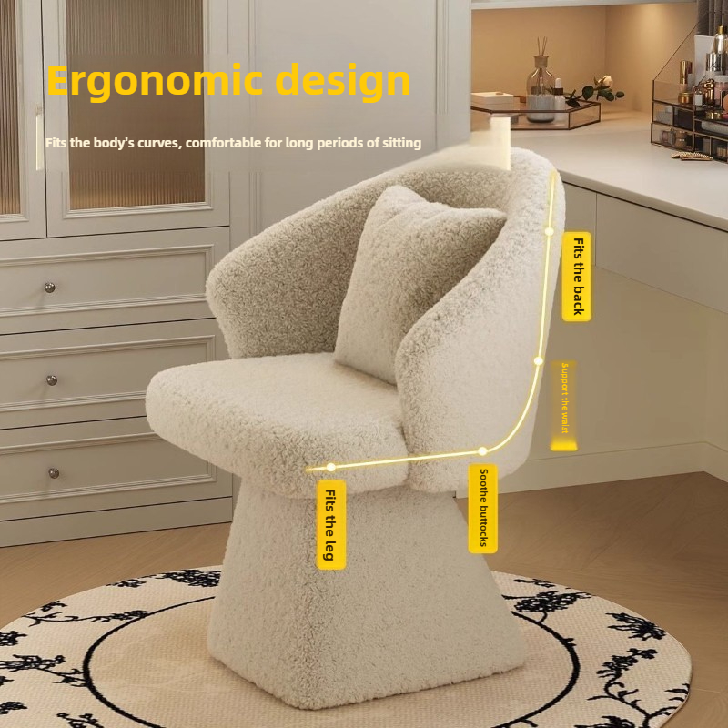 Dressing Table Chair, Rotatabl - Beauty For You Makeup recension och pris