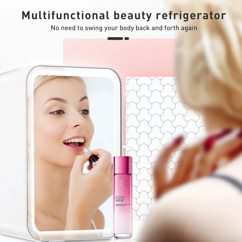 4L Mini Beauty Fridge with LED - Beauty Makeup Fridge recension och pris