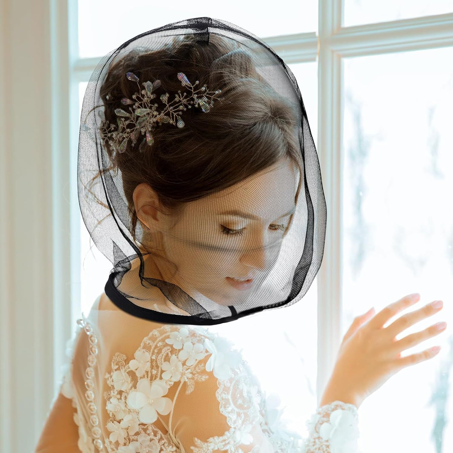 Reusable Bride to Be Nylon Chi - Beauty Halloween Makeup recension och pris