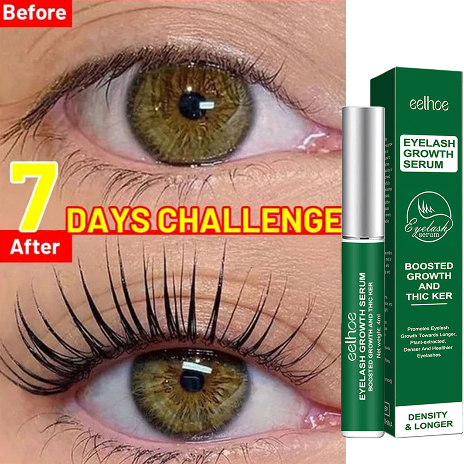 Fast Eyelash Growth Serum 7 Da - Lash Serum Growth recension och pris