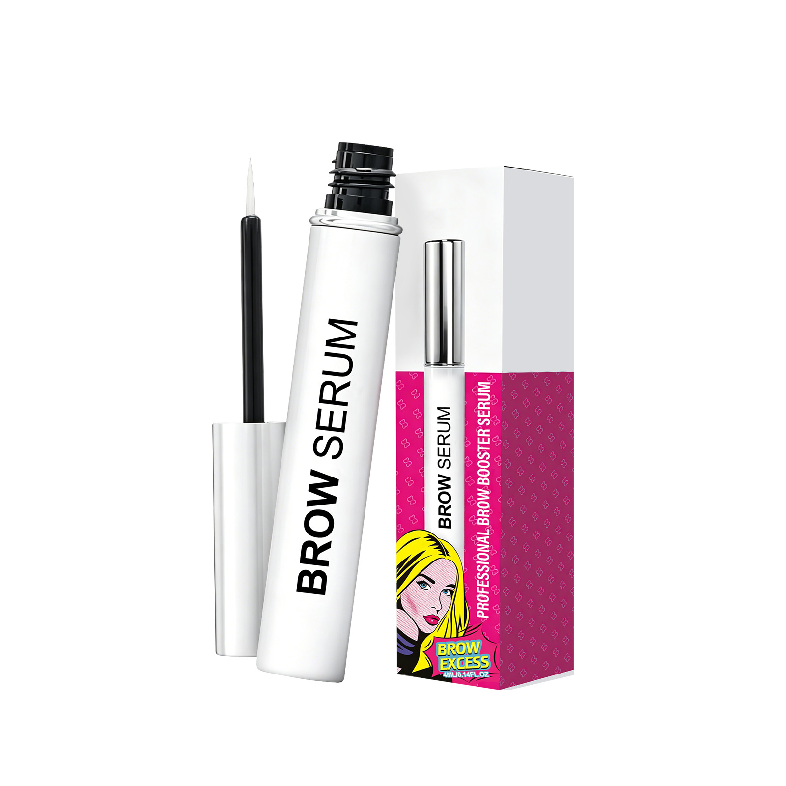 Castor Oil Eyebrow Growth Seru - Lash Serum Growth recension och pris