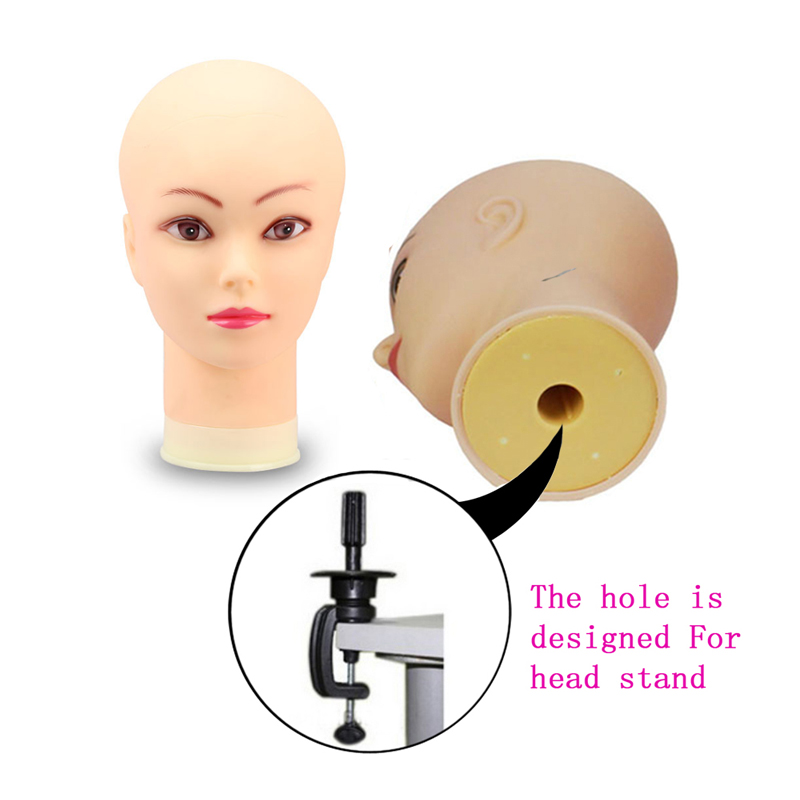 Soft Bald Wig Practice Mannequ - Beauty Makeup Store recension och pris
