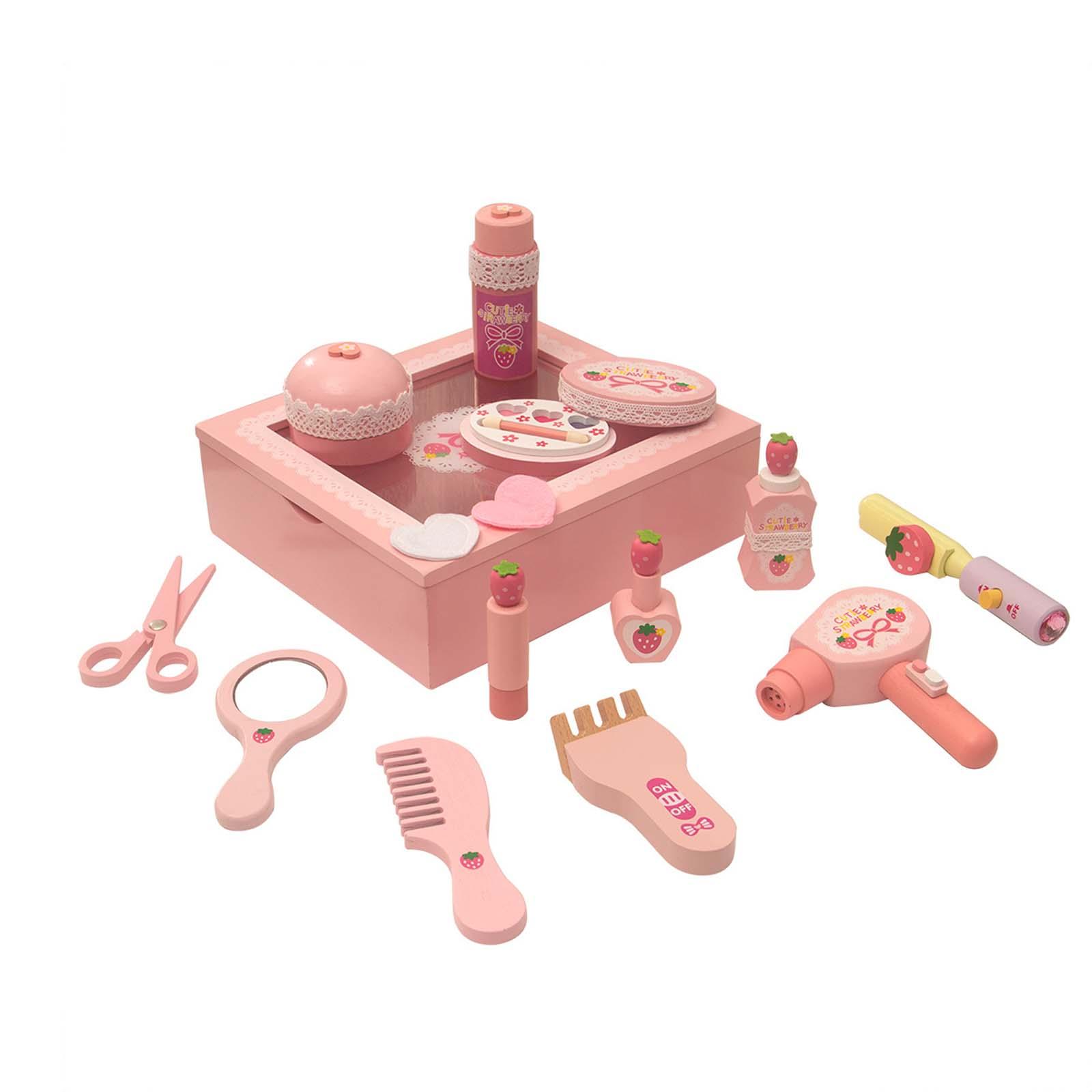 Wooden Makeup Beauty Toy Set C - Beauty Halloween Makeup recension och pris