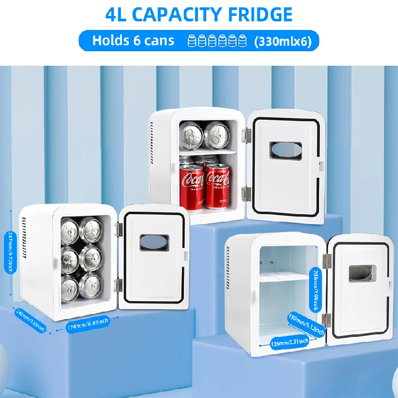 Portable 4L Mini Beauty Fridge - Beauty Makeup Fridge recension och pris