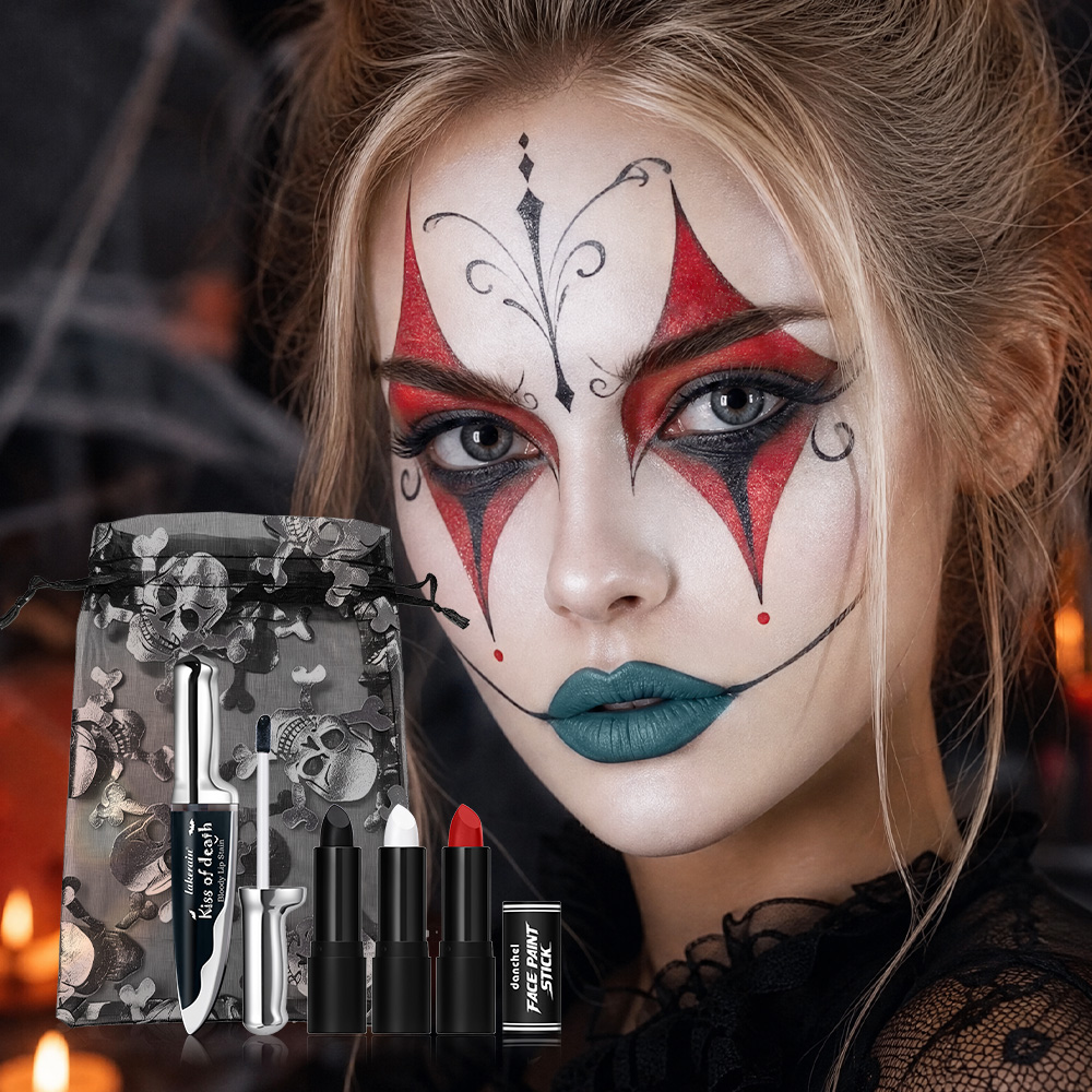 5pcs Halloween Gothic Makeup S - Beauty Halloween Makeup recension och pris